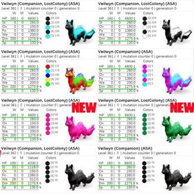 🎨 ベールウィン 全61カラー✨ 即納OK／高レベル・高ステ個体も多数出品中！ | ARK Survival Evolvedのアカウントデータ、RMTの販売・買取一覧