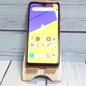 docomo Galaxy A21 SC-42A レッド 525