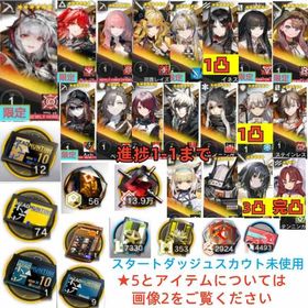 石149420個+10連券12枚+券74枚+ウィシャデル+司霆+新約+レミュアン+シュウ+イネス1凸 | アークナイツのアカウントデータ、RMTの販売・買取一覧