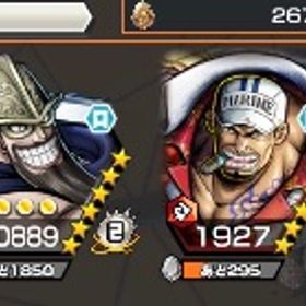 金欠片548 白ニカオバブ🔥クザン100lv 赤犬所持 | バウンティラッシュのアカウントデータ、RMTの販売・買取一覧