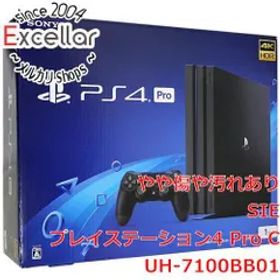 [bn:2] SONY プレイステーション4 Pro 1TB ブラック CUH-7100BB01 コントローラーなし 元箱あり
