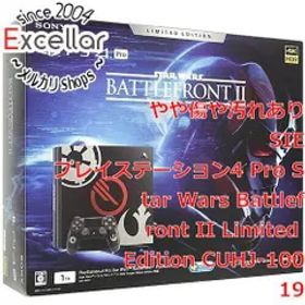 [bn:11] SONY プレイステーション4 Pro 1TB Star Wars Battlefront II Limited Edition CUHJ-10019 ソフト・コントローラーなし 元箱あり
