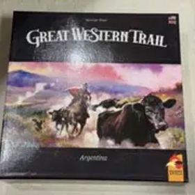 【和訳ルール付】グレートウエスタントレイル アルゼンチン ボードゲーム