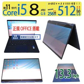 【2in1タッチパネル・超軽】◆ HP Elite Dragonfly G2 / 13.3型 / 超速 Core i5-1135G7 /新SSD 512GB /メモリ 8GB / win11 / Office