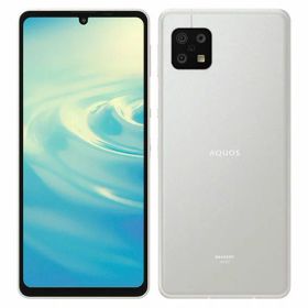 【中古】【安心保証】 AQUOS sense6s SHG07[64GB] au シルバー
