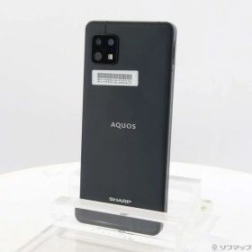 【中古】SHARP(シャープ) AQUOS sense6s ジャパネット版 64GB ブラック SH-M19S-y SIMフリー 【349-ud】