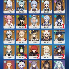 【PU確定55/90】鍾離 雷電 ナヒーダ 万葉 夜蘭1凸 キィニチ1凸 ムアラニ アルレッキーノ | 原神のアカウントデータ、RMTの販売・買取一覧