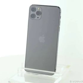 〔中古品〕 iPhone11 Pro Max 256GB スペースグレイ MWHJ2J／A SIMフリー【352】