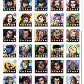 戦力9000万超え！引退垢！最強垢！ | キングダム 頂天のアカウントデータ、RMTの販売・買取一覧