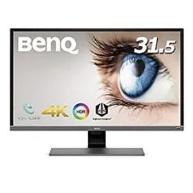 【中古】BenQ EW3270U 4K エンターテインメントモニター (31.5インチ/4K/HDR/VA/DCI-P3 95%/USB Type-C/HDMIx2/DP1.2/スピーカー/輝度自動調整機能(B.I.)