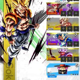 ほぼ初期 合体超ゴジータ4凸 悟空＆ヒット3凸 UL激怒5凸 UL身勝手5凸 ULフリーザ他 | ドラゴンボールレジェンズのアカウントデータ、RMTの販売・買取一覧