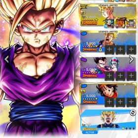 ウルトラ悟飯2完凸！LL復活悟飯赤4凸！ | ドラゴンボールレジェンズのアカウントデータ、RMTの販売・買取一覧