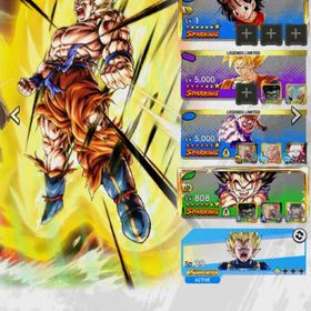 最強引退、ご飯赤六、悟空完凸 | ドラゴンボールレジェンズのアカウントデータ、RMTの販売・買取一覧