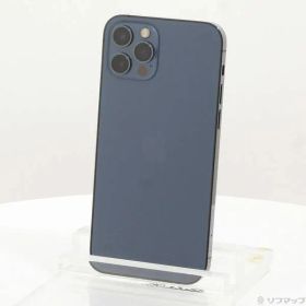 〔中古品〕 iPhone12 Pro 512GB パシフィックブルー MGMJ3J／A SIMフリー【377】