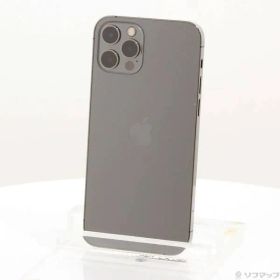 〔中古品〕 iPhone12 Pro 256GB グラファイト MGM93J／A SIMフリー【198】