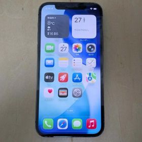 SIMフリー ソフトバンク Apple iPhone12 Pro 128GB グラファイト 割れ