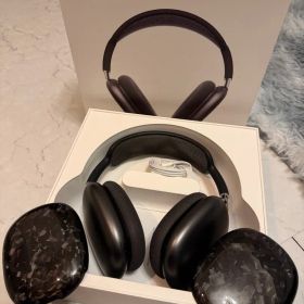 AirPods Max ブラック 動作確認済み 美品 カーボンケース付き