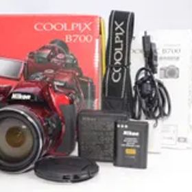 【元箱、保証書付き美品】Nikon ニコン COOLPIX B700 レッド