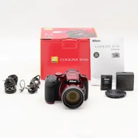 Nikon COOLPIX B700 デジタルカメラ 光学60倍ズーム 約2029万画素 Wi-Fi搭載 超望遠 旅行・野鳥・月撮影におすすめ レッド【中古】