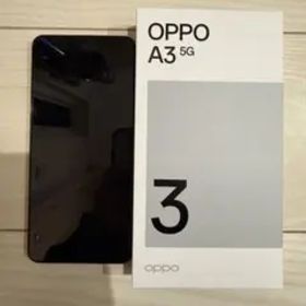 OPPO A3 5G 128GB Y!mobile ブラック
