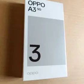 OPPO A3 5G 4GB/128GB パープル オッポ 新品 スマホ