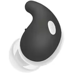 ソニー SONY LinkBuds Fit専用 エアフィッティングサポーター ピュアブラック HAC-LS910NS B