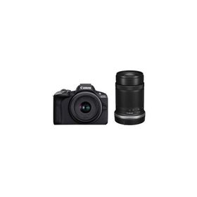 「訳あり品-外装箱傷あり」新品 デジタル一眼カメラ EOS R50 ダブルズームキット [ブラック]