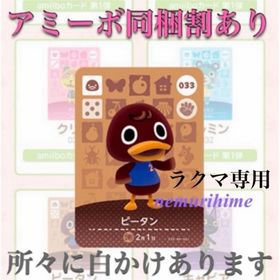ニンテンドースイッチ(Nintendo Switch)のamiibo アミーボカード ピータン ⑤(その他)