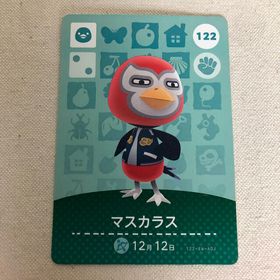 ニンテンドウ(任天堂)のどうぶつの森 amiiboカード マスカラス(その他)