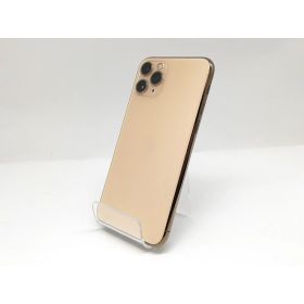 【中古】Apple SoftBank 【SIMロックあり】 iPhone 11 Pro 512GB ゴールド MWCF2J/A【宇田川】保証期間1ヶ月【ランクC】