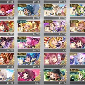 LV117↑ 初期〜 星5キャラ多数 戦力最大70000↑ | まどドラ(まどマギMagia Exedra)のアカウントデータ、RMTの販売・買取一覧