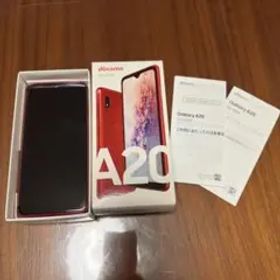 【新品】Galaxy A20 docomo SC-02M 赤