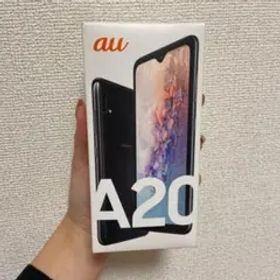 Galaxy A20 ブラック 32 GB au