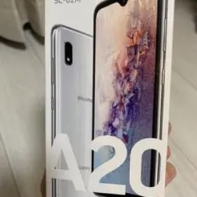 Galaxy A20 ホワイト 32 GB docomo SIMフリー