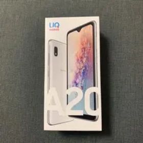 Galaxy A20 ホワイト 32 GB UQ mobile