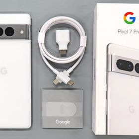 スマートフォン Google Pixel 7 Pro 256GB (SIMフリー/スノー) [GA03466-JP] 携帯電話
