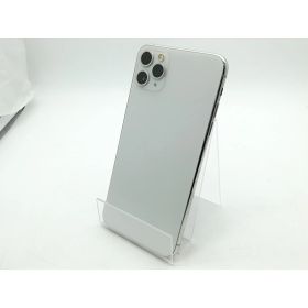 【中古】Apple au 【SIMロック解除済み】 iPhone 11 Pro Max 64GB シルバー MWHF2J/A【柏】保証期間1週間【ランクC】