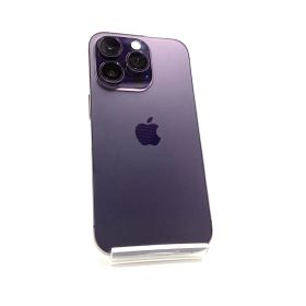 iPhone 14 Pro 128GB ディープパープル SIMフリー 白ロム 動作確認済 80%【全額返金保証】【最速発送】