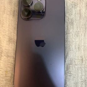 iPhone 14 Pro 1TB ディープパープル 画面ヒビあり 動作良好