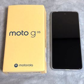 モトローラ motog05 SIMフリースマホ ほぼ新品