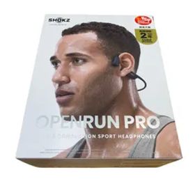 【訳アリアウトレット】SHOKZ/ショックス 骨伝導イヤホン OpenRun Pro [骨伝導 /Bluetooth対応] SKZ-EP-000007 ブラック