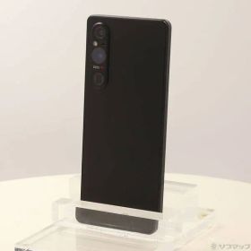 〔中古品〕 Xperia 1 V 256GB ブラック SOG10 au SIMフリー【258】