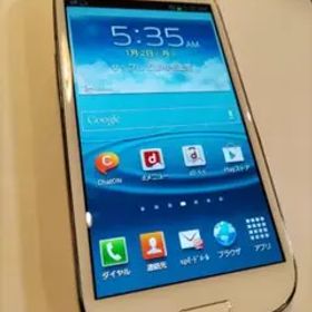 Samsung Galaxy S III SC-06D ホワイト
