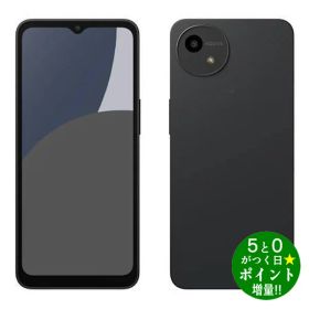 ◆最大3000円CP＋P3倍！！12/15◆シャープ AQUOS wish4 スマートフォン SIMフリー 64GB おサイフケータイ 6.6型 SH-M27 BK SHARP【転送不可】