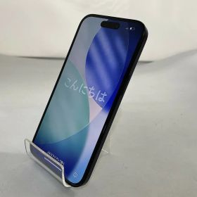 アップル Apple iPhone15 128GB docomo○ SIMロックなし ブラック MTMH3J/A 【中古】