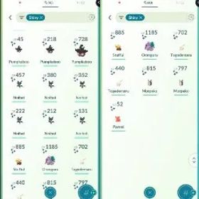#2349 LV 62 ノーチーム(40 色違い) PTC ログイン 3.2m 星の砂