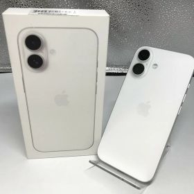 アップル Apple iPhone 16 128GB ホワイト MYDR3J/A 【中古】