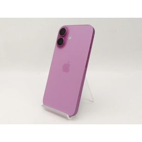 【中古】Apple 国内版 【SIMフリー】 iPhone 16 128GB ピンク MYDT3J/A【新宿2】保証期間1ヶ月【ランクA】