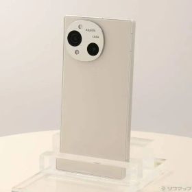 〔中古品〕 AQUOS R10 256GB カシミヤホワイト SH-M31 SIMフリー【377】