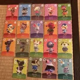 どうぶつの森amiiboカード19枚